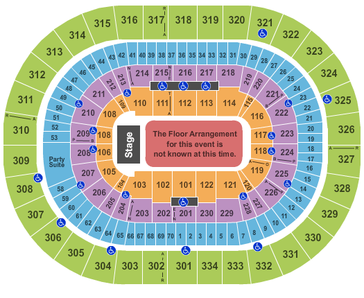 Moda Center Cardi B Seating Chart
